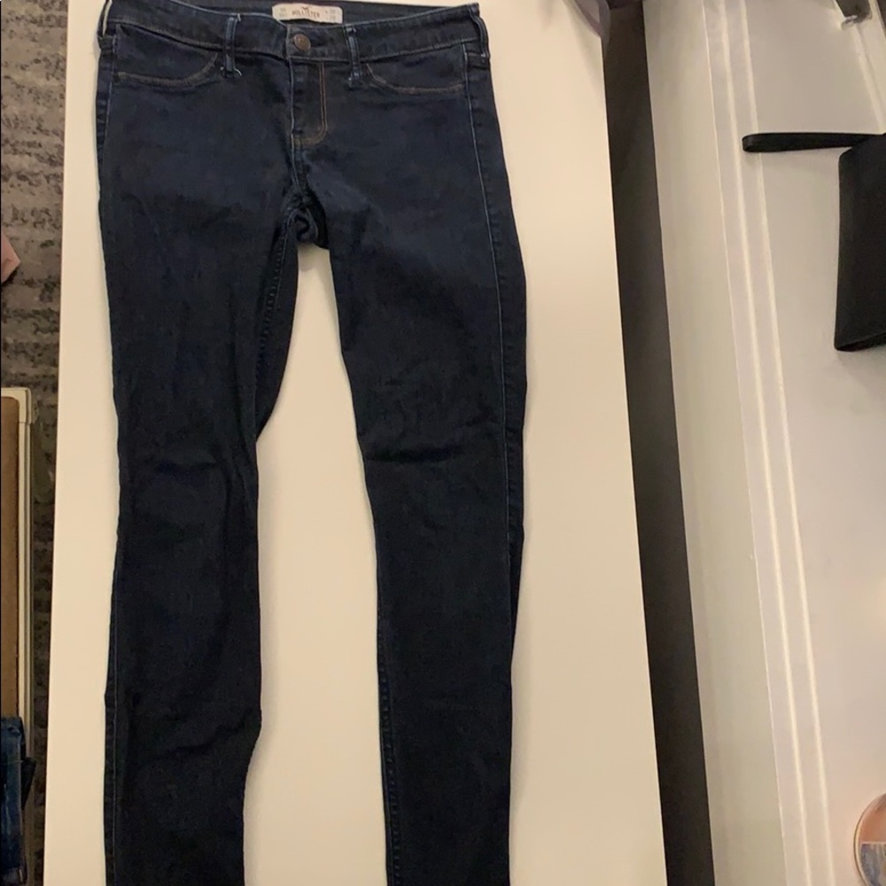 Hollister dark blue jeans jeggings